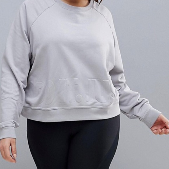 💕Nike Versa Training Crop Sweatshirt, NWT Sz 3x - Picture 4 of 7